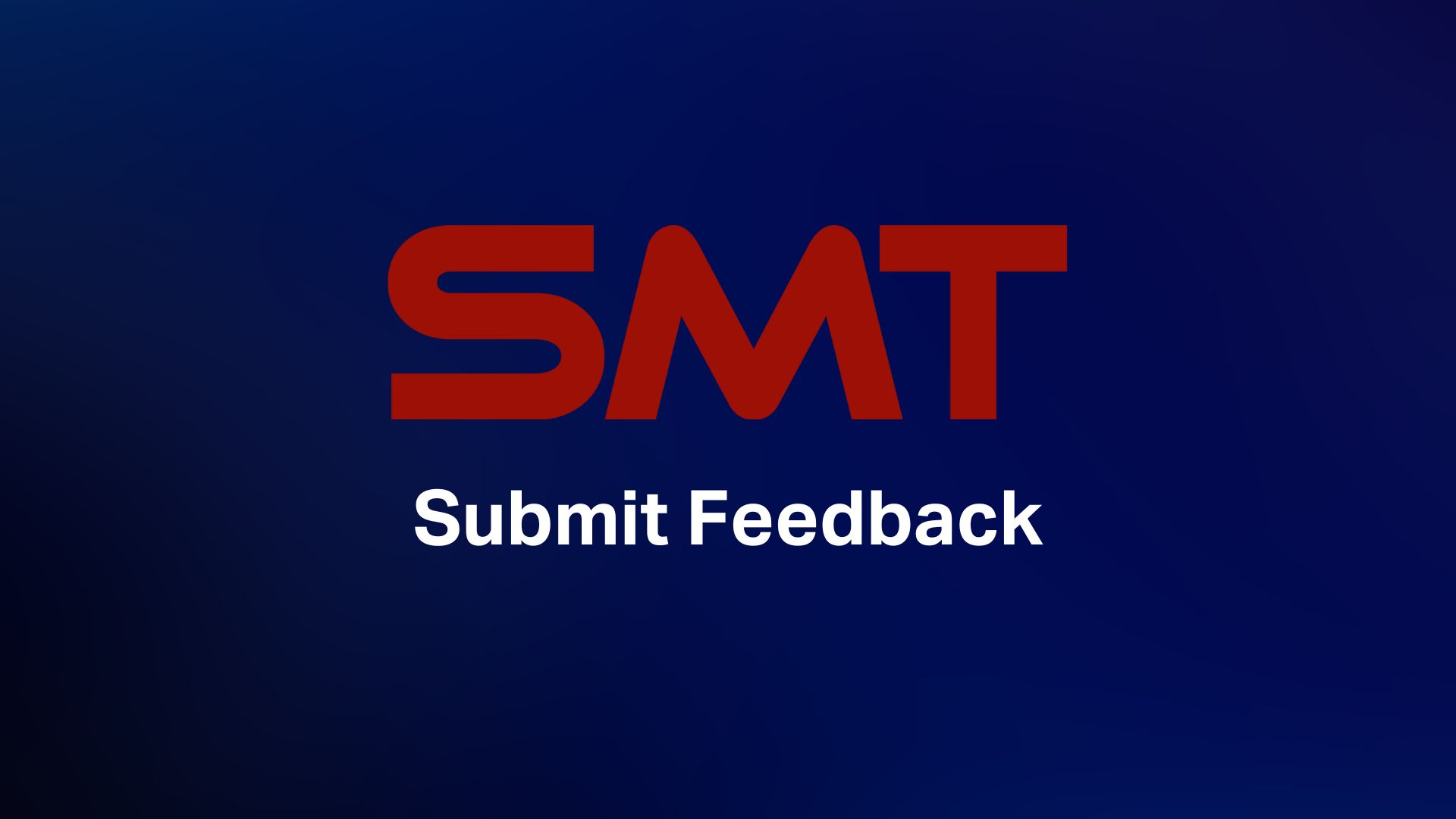 Submit Customer Forum Feedback.